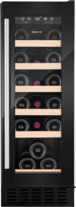 CDA CFWC304BL Freestanding Wine Cooler, 19 Bottles, 30 cm – Black – image 4