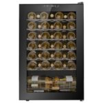 electriQ eiQ130FSWINE 48 Bottle Freestanding Wine Cooler, 130 L – Black – image 5