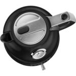 KitchenAid Artisan 5KEK1522EBK Hervidor de temperatura variable, 1,5 L – Negro hierro fundido