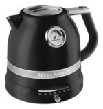 KitchenAid Artisan 5KEK1522EBK Hervidor de temperatura variable, 1,5 L – Negro hierro fundido