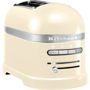 KitchenAid Artisan 5KMT2204BAC Tostadora de 2 rebanadas – Crema almendra