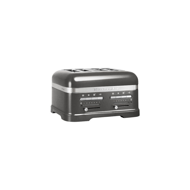 KitchenAid Artisan 5KMT4205BMS 4 Slice Toaster, Sandwich Function – Medallion Silver