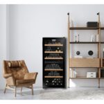La Sommeliere LS102DZBLACK Dual Zone Wine Cooler, 102 Bottles – Black – image 3