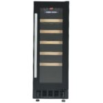 Cookology CWC301BK 30 cm Wine Cooler, 20 Bottles – Black