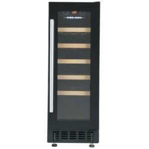 Cookology CWC301BK 30 cm Wine Cooler, 20 Bottles – Black