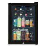Russell Hobbs RHGWC4B-LCK Lockable 20 Bottle Wine Cooler, 62 L – Black