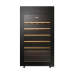 Haier Wine Bank 50 HWS34GGH1K Freestanding Wine Cooler, 21 Bottles – Black