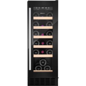 CDA CFWC304BL Freestanding Wine Cooler, 19 Bottles, 30 cm – Black