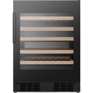 Hisense RW3N132GSLF Built-In Wine Cooler, 46 Bottles – Black