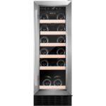 CDA CFWC304SS Freestanding Wine Cooler, 19 Bottles, 30 cm – Stainless Steel
