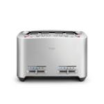 Sage The Smart Toast BTA845UK 4 Slice Toaster, Motorised Lowering – Silver – image 3
