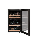 La Sommeliere SLS45DZ Dual Zone Wine Cooler, 45 Bottles – Black – image 2