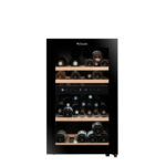 La Sommeliere SLS45DZ Dual Zone Wine Cooler, 45 Bottles – Black