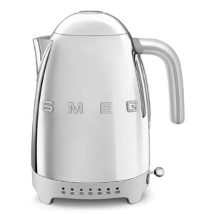 Smeg KLF04 50’s Style Variable Temperature 1.7 L Kettle – Stainless Steel