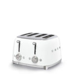 Smeg TSF03WHUK 50’s Style 4 Slice 4 Slot Toaster – White – image 2