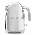 Smeg 50's Style KLF03 Polished Stainless Steel Electric Kettle, 1.7 L