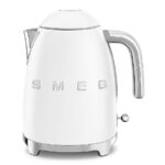 Smeg 50's Style KLF03 Matte White Electric Kettle, 1.7 L