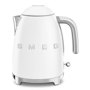 Smeg 50's Style KLF03 Matte White Electric Kettle, 1.7 L