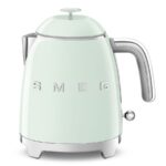 Smeg KLF05 Hervidor de agua mini años 50, 0,8 L – Verde pastel