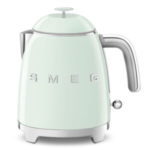Smeg KLF05 50's Style Mini 0.8 L Electric Kettle – Pastel Green