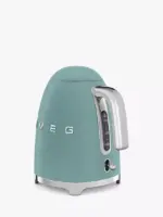 Smeg KLF03EGMEU Hervidor de agua años 50, 1,7 L – Verde esmeralda mate