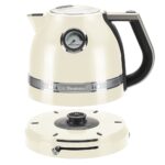 KitchenAid Artisan 5KEK1522EAC Variable Temperature Kettle, 1.5 L – Almond Cream – image 6