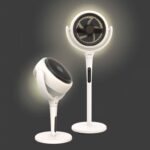 AirCraft Home LUME 3D Air Circulator Fan with LED Backlight – White – image 8