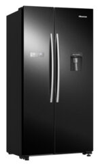 Hisense RS741N4WBE Frigorífico americano, 578 L, dispensador de agua – Negro