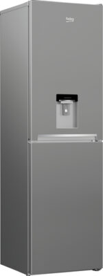 Beko CFG4582DS Freestanding Frost Free Fridge Freezer, 268 L, Water Dispenser – Silver – image 2