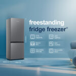Fridgemaster MC50165ES Freestanding Fridge Freezer, 175 L, 70/30 – Silver – image 2
