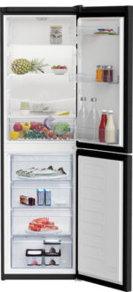Beko CFG4582B Freestanding Frost Free Fridge Freezer, 270 L – Black – image 3