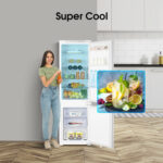 Hisense RIB312F4AWE Frigorífico combi integrable 70/30, 246 L, congelador No Frost – Blanco