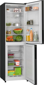 Bosch Series 2 KGN27NBEAG 50/50 Fridge Freezer, 255 L, Total No Frost – Black – image 4