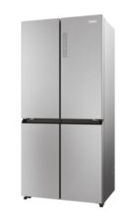 Haier HCR3818ENMM 4-Door American Fridge Freezer, 467 L – Stainless Steel – image 3