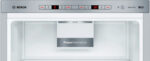 Bosch Serie 6 KGE49AICAG Frigorífico combi 70/30, 419 L, Low Frost – Plata