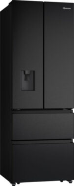 Hisense PureFlat RF632N4WFE French Door Fridge Freezer, 485 L, Total No Frost – Black – image 4