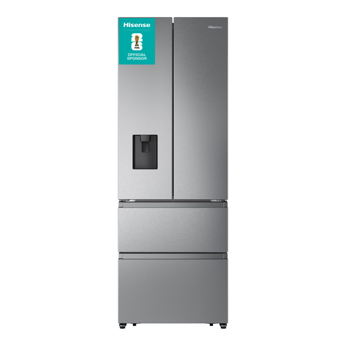 2084510522908_2_1772618981 Hisense RF632N4WIE French Door Fridge Freezer, 485 L, Total No Frost – Grey / Stainless Steel