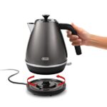 De'Longhi Distinta X KBIN3001.TB Hervidor de jarra, 1,7 L, 3000 W – Titanio