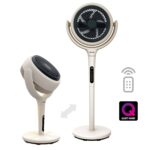 AirCraft Home LUME 3D Air Circulator Fan with LED Backlight – White – image 2