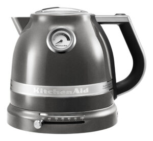 KitchenAid Artisan 5KEK1522EMS Variable Temperature Kettle, 1.5 L – Medallion Silver