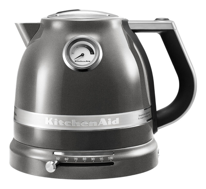 KitchenAid Artisan 5KEK1522EMS Variable Temperature Kettle, 1.5 L – Medallion Silver