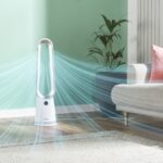 Beldray EH3782 2-in-1 Hot & Cool Bladeless Tower Fan – White – image 3
