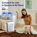Levoit LV-PUR131 Smart HEPA Air Purifier with Washable Pre-Filter – White – image 2