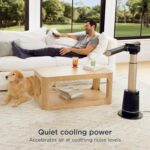 Shark TurboBlade TF200SEU Bladeless Freestanding Fan, 10-Speed – Charcoal – image 13