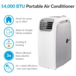 electriQ AirFlex AIRFLEX15W 14000 BTU Smart Portable Air Conditioner with Heat Pump – image 6