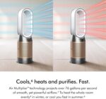 Dyson Purifier Hot+Cool HP2 De-NOx Air Purifier, Heater & Fan – White/Gold – image 4