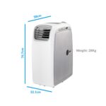 electriQ AirFlex AIRFLEX15W 14000 BTU Smart Portable Air Conditioner with Heat Pump – image 9