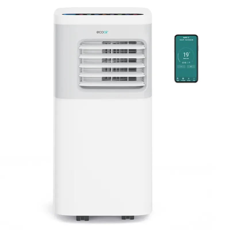 Aire Acondicionado Portátil EcoAir Apollo 12K 12000 BTU Frío y Calor Aire Acondicionado Portátil EcoAir Apollo 12K 12000 BTU Frío y Calor