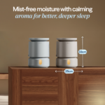 Blueair DreamWell H38i 3.8 L Humidifier with InvisibleMist Technology and Aroma Stone – Coastal Beige – image 3