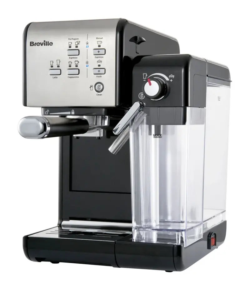 Cafetera Espresso Breville One-Touch CoffeeHouse VCF107 19 bar con Espumador Automático